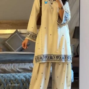 Safaid Sitara Co-ord Set