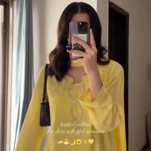 Yellow Farsi suit