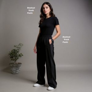 Grey Stripes track pants (Women)